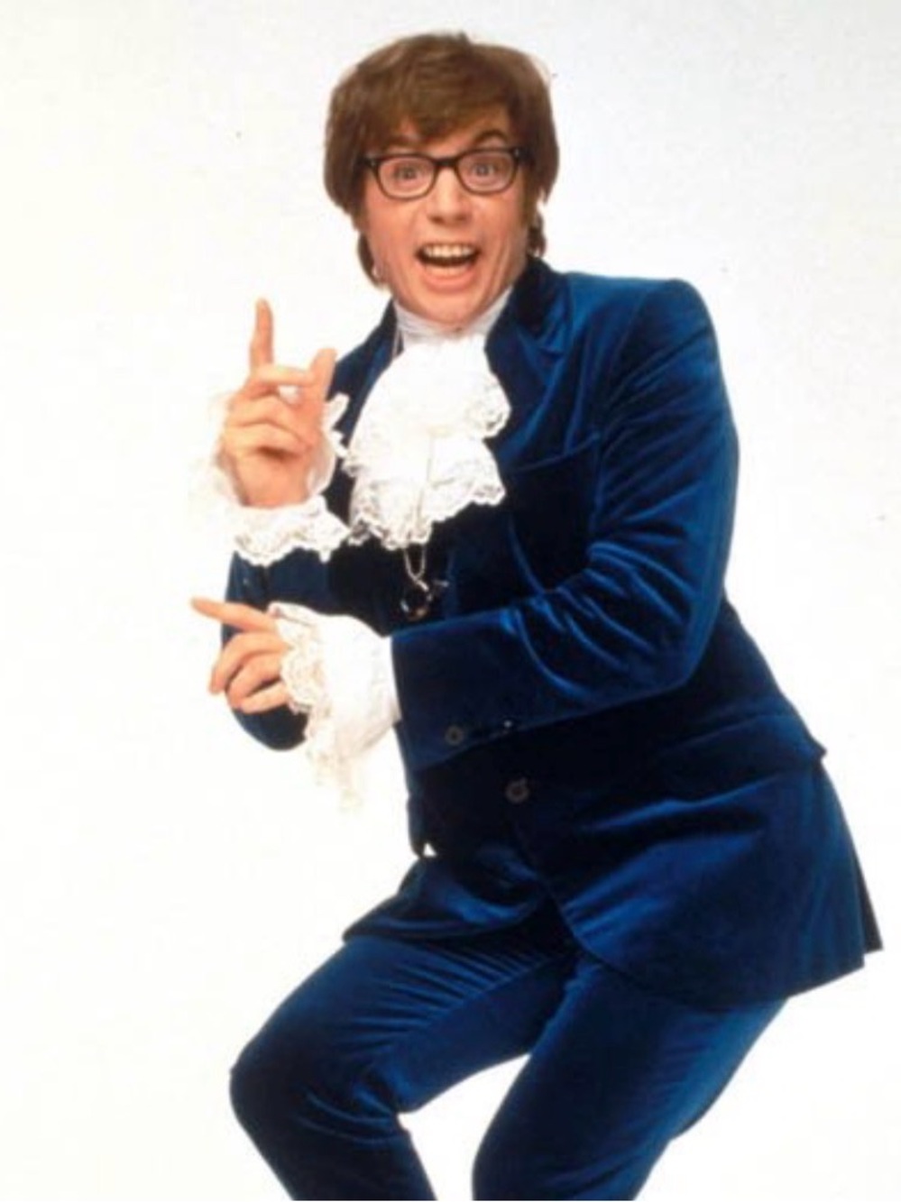 California Costumes Blue Velvet Suit Jacket & Trousers
